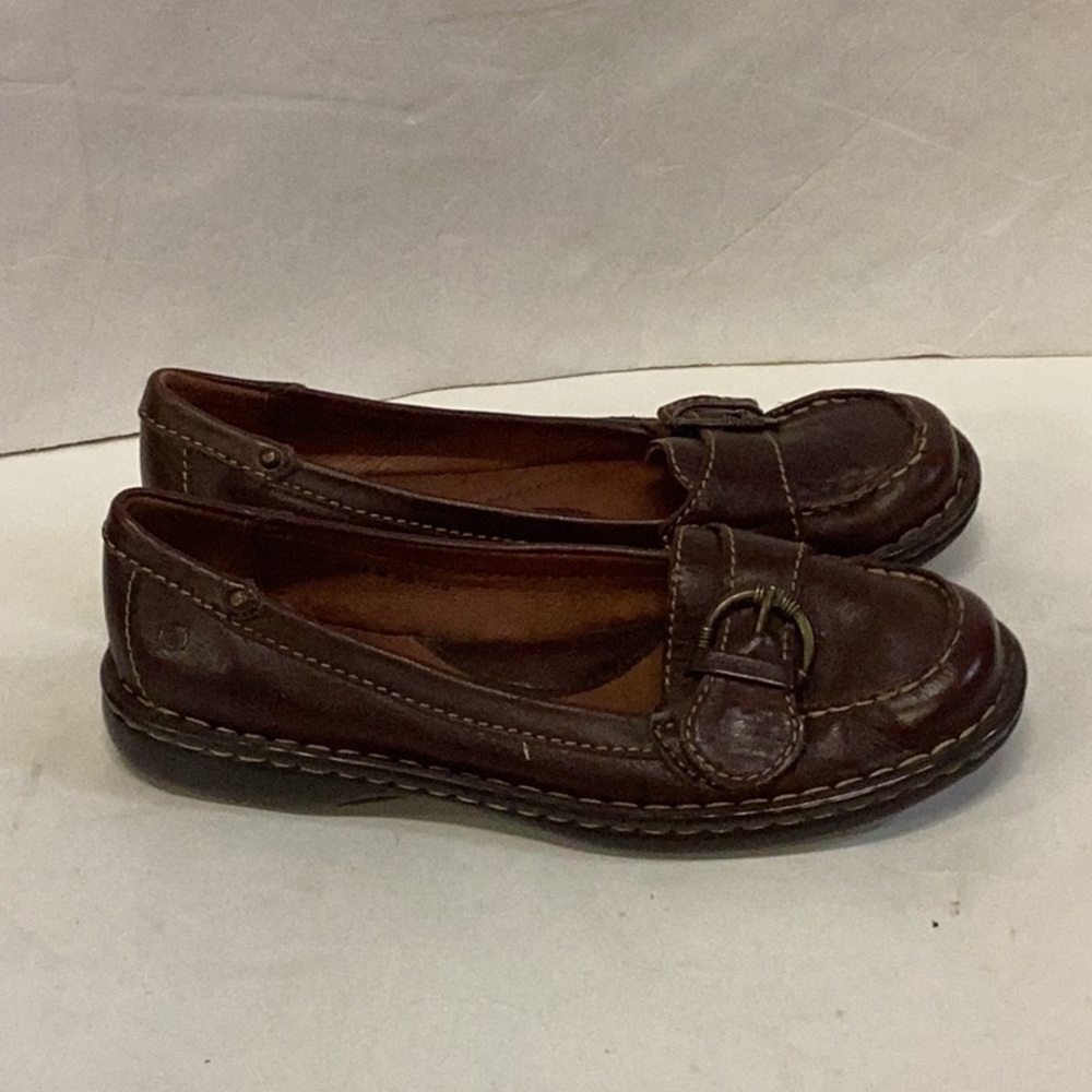 Born Brown Slip On Shoes - Picture 3 of 6